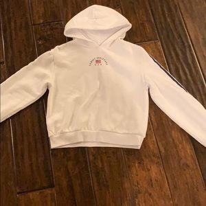 Sunset Boulevard Cropped Hoodie